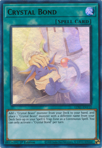 Crystal Bond (Purple) [LDS1-EN112] Ultra Rare - Yugioh Cards For Your TCG Needs!