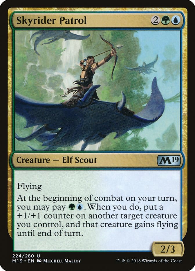 Skyrider Patrol [Core Set 2019] Magic: The Gathering