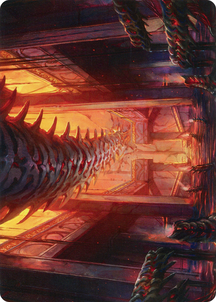 Bloodfell Caves Art Card [March of the Machine Art Series] Magic: The Gathering
