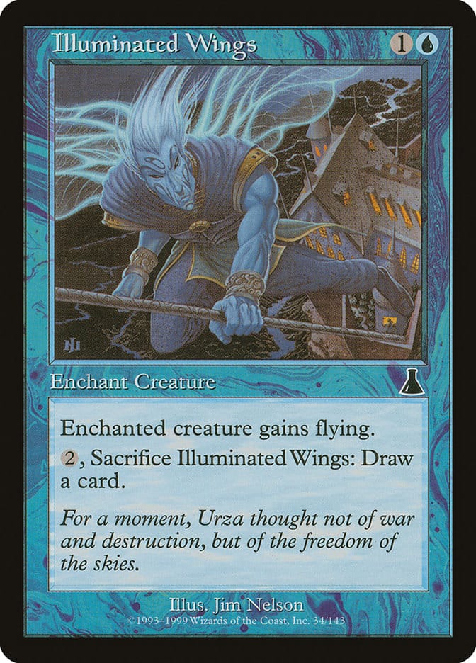 Illuminated Wings [Urza's Destiny] Magic: The Gathering