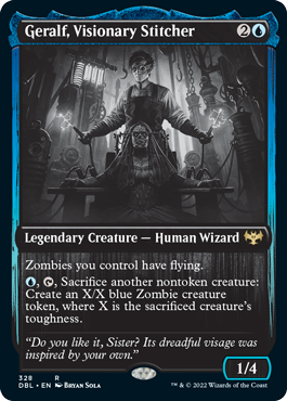 Geralf, Visionary Stitcher [Innistrad: Double Feature] Magic: The Gathering
