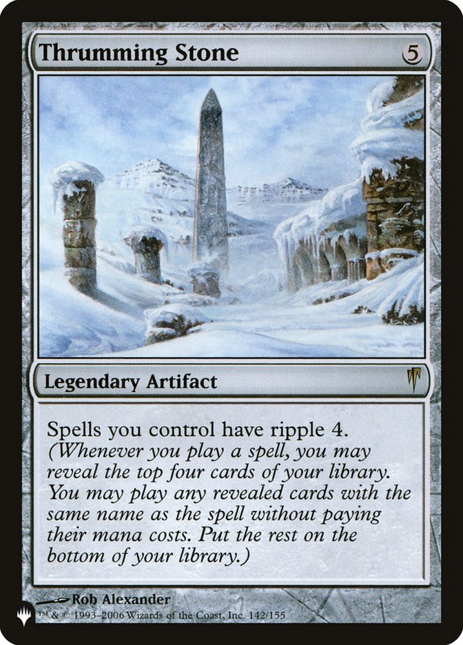Thrumming Stone [The List] Magic: The Gathering
