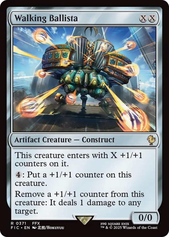 Walking Ballista [FINAL FANTASY Commander] Magic: The Gathering