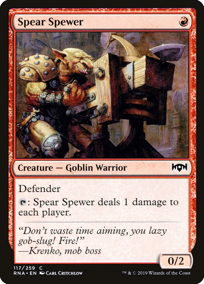 Spear Spewer [Ravnica Allegiance] Magic: The Gathering