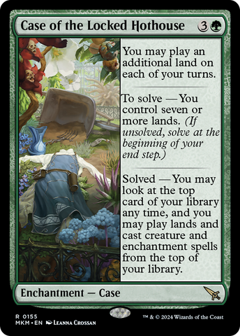 Case of the Locked Hothouse [Murders at Karlov Manor] Magic: The Gathering