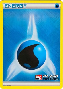 Water Energy (2011 Play Pokemon Promo) [League & Championship Cards] Pokémon