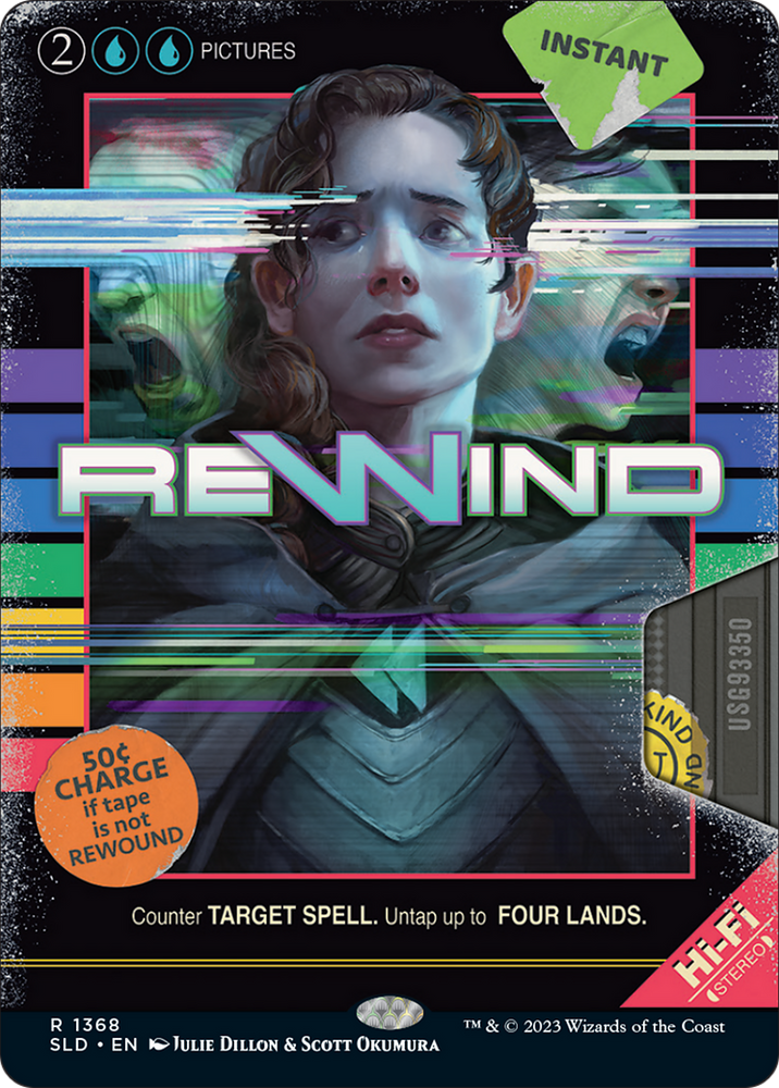 Rewind [Secret Lair Drop Series] Magic: The Gathering