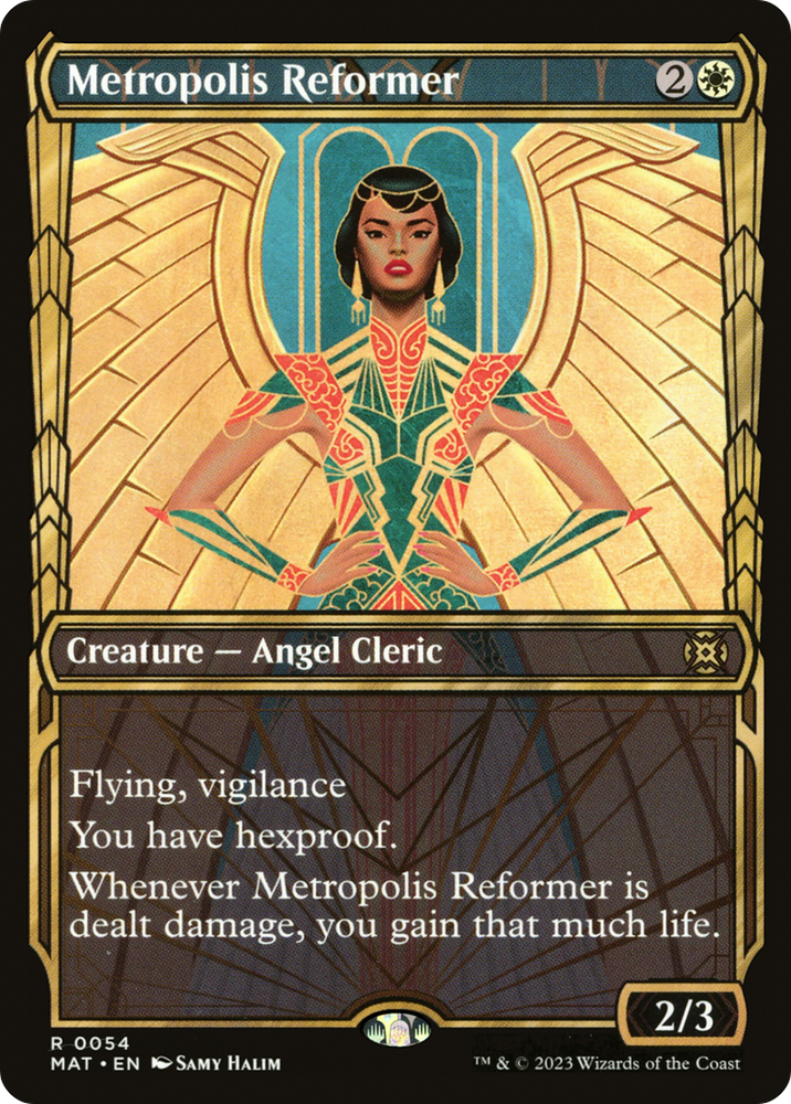 Metropolis Reformer (Showcase) [March of the Machine: The Aftermath] Magic: The Gathering