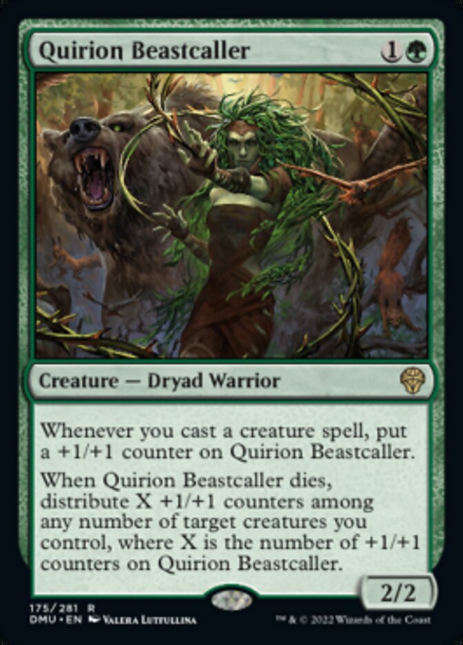Quirion Beastcaller [Dominaria United] Magic: The Gathering