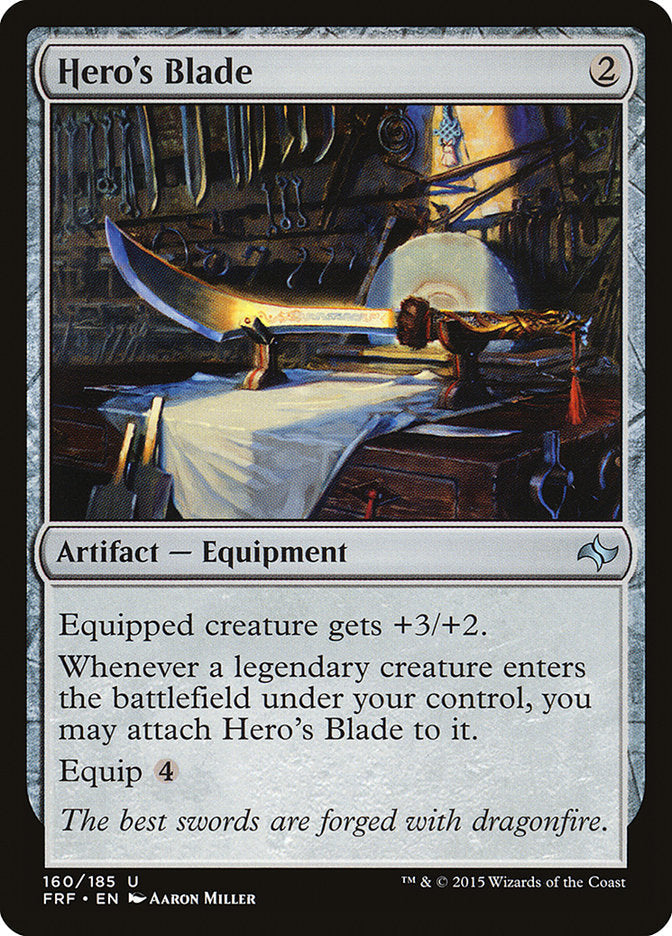 Hero's Blade [Fate Reforged] Magic: The Gathering