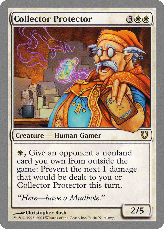 Collector Protector [Unhinged] Magic: The Gathering