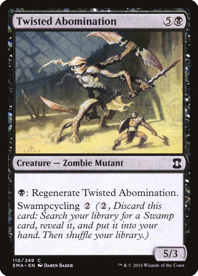 Twisted Abomination [Eternal Masters] Magic: The Gathering