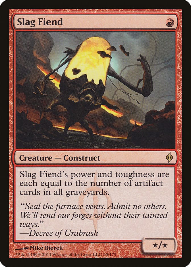 Slag Fiend [New Phyrexia] Magic: The Gathering
