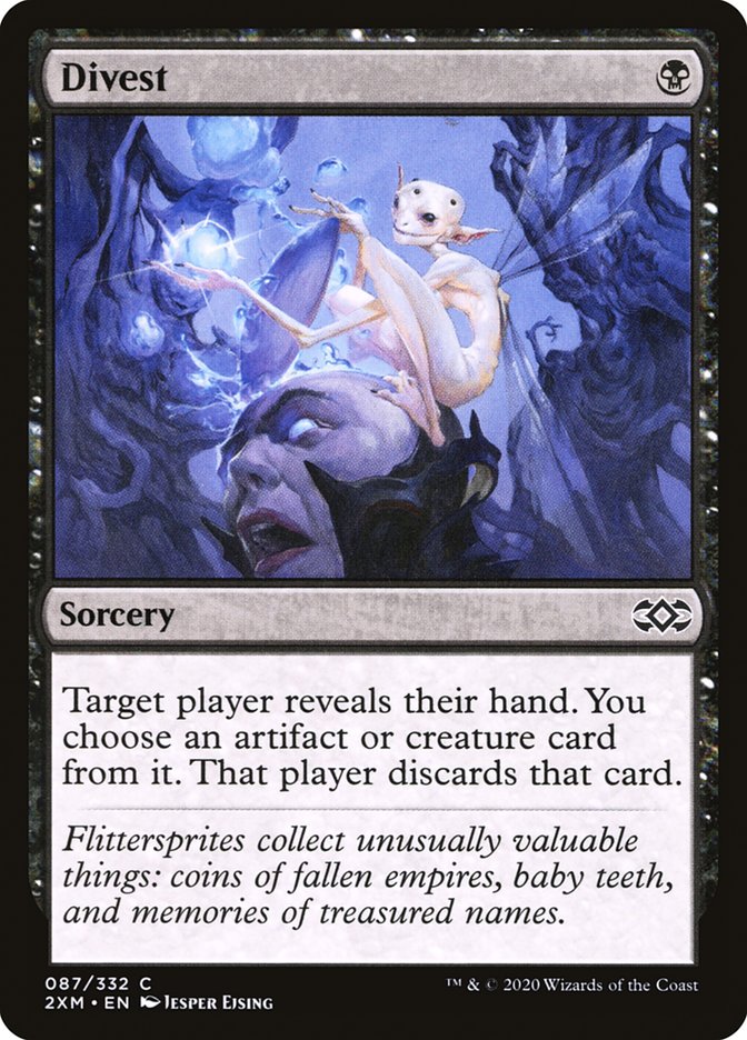 Divest [Double Masters] Magic: The Gathering