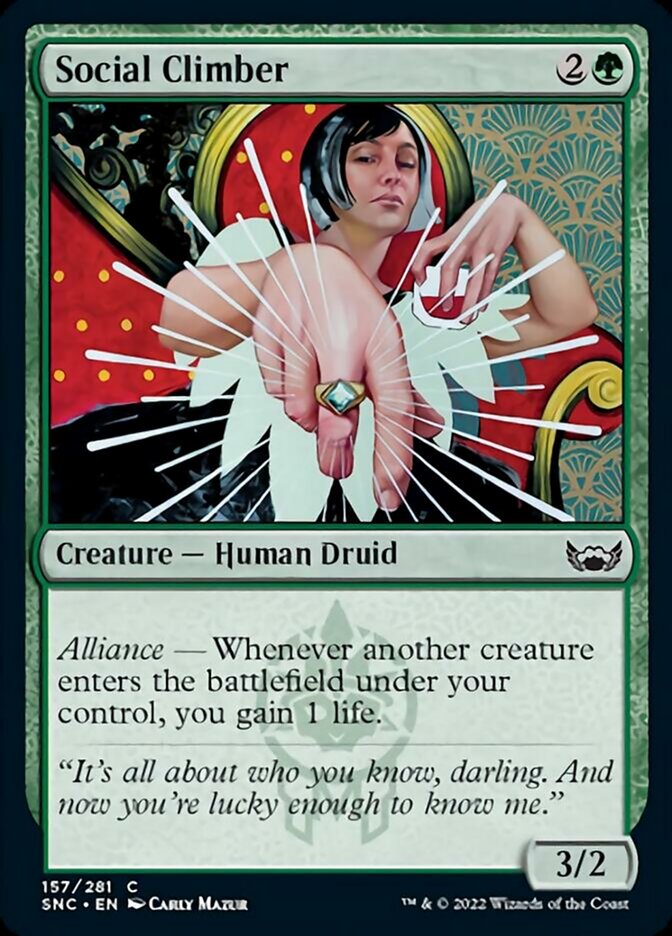 Social Climber [Streets of New Capenna] Magic: The Gathering