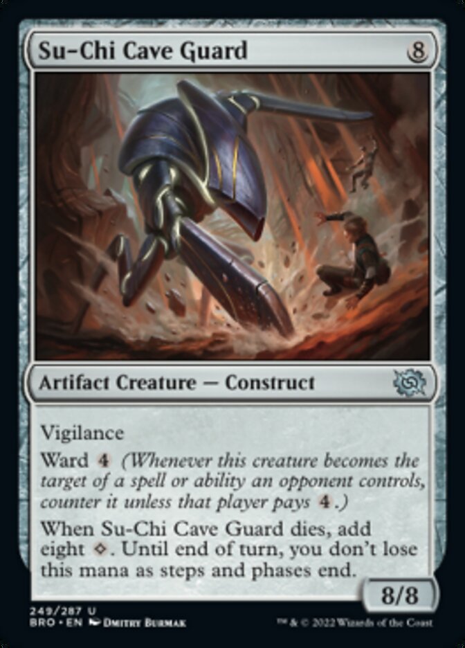 Su-Chi Cave Guard [The Brothers' War] Magic: The Gathering