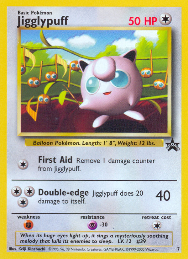 Jigglypuff (7) [Wizards of the Coast: Black Star Promos] Pokémon