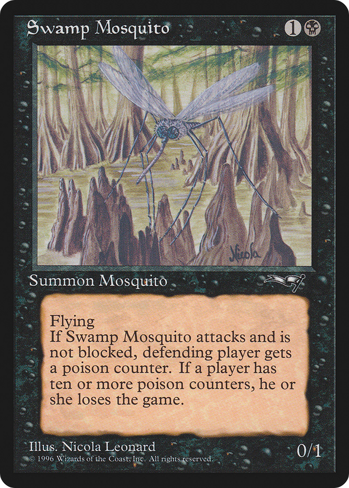 Swamp Mosquito (Facing Forward) [Alliances] Magic: The Gathering