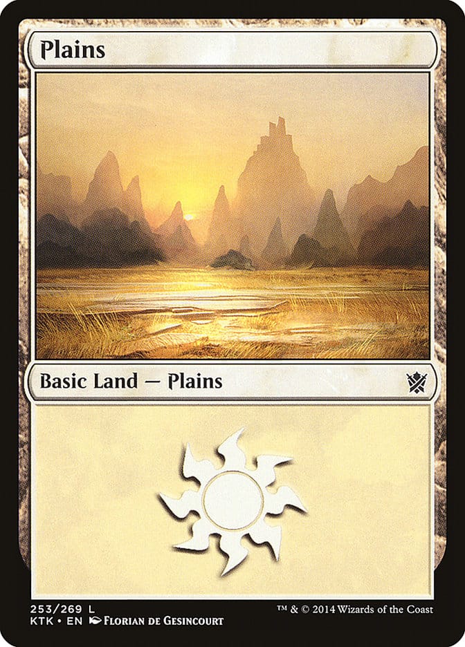 Plains (253) [Khans of Tarkir] Magic: The Gathering