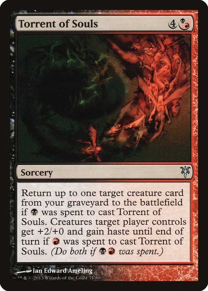 Torrent of Souls [Duel Decks: Sorin vs. Tibalt] Magic: The Gathering