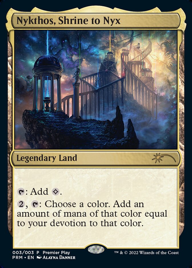 Nykthos, Shrine to Nyx [Pro Tour Promos] Magic: The Gathering