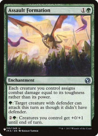 Assault Formation [The List] Magic: The Gathering