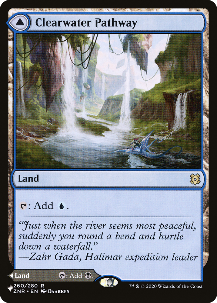 Clearwater Pathway // Murkwater Pathway [Secret Lair: From Cute to Brute] Magic: The Gathering