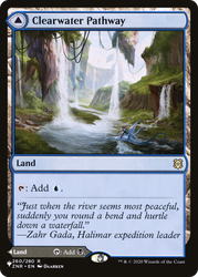 Clearwater Pathway // Murkwater Pathway [Secret Lair: From Cute to Brute] Magic: The Gathering