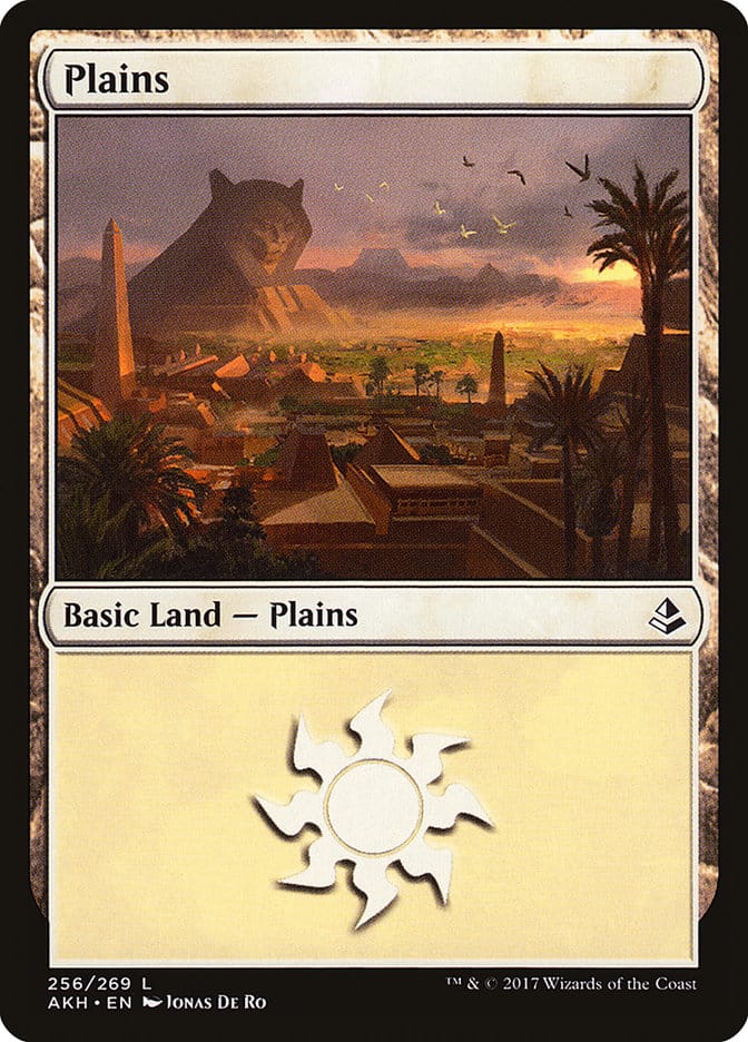 Plains (256) [Amonkhet] Magic: The Gathering