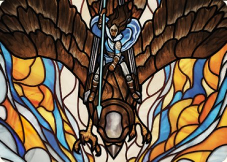 Tura Kennerud, Skyknight Art Card [Dominaria United Art Series] Magic: The Gathering