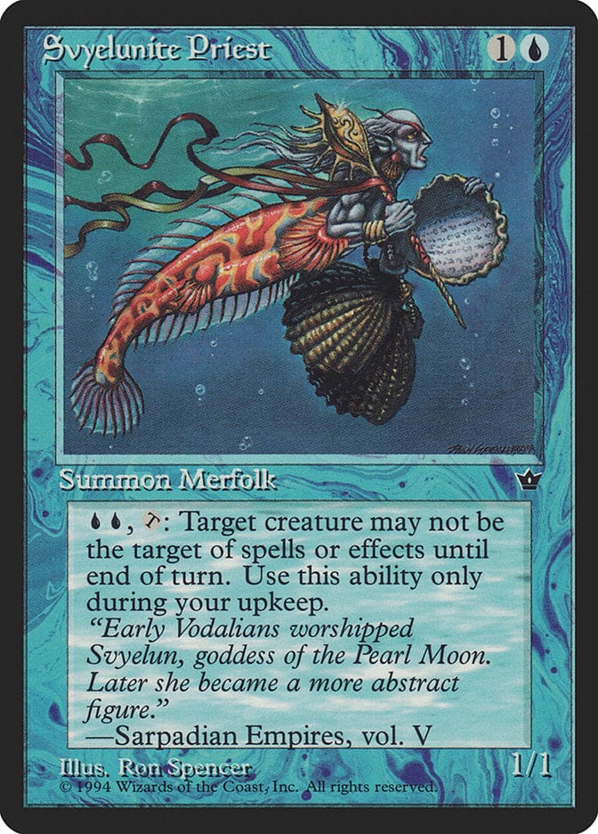 Svyelunite Priest [Fallen Empires] Magic: The Gathering