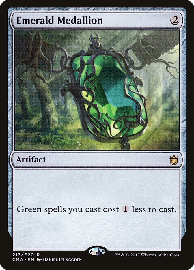 Emerald Medallion [Commander Anthology] Magic: The Gathering