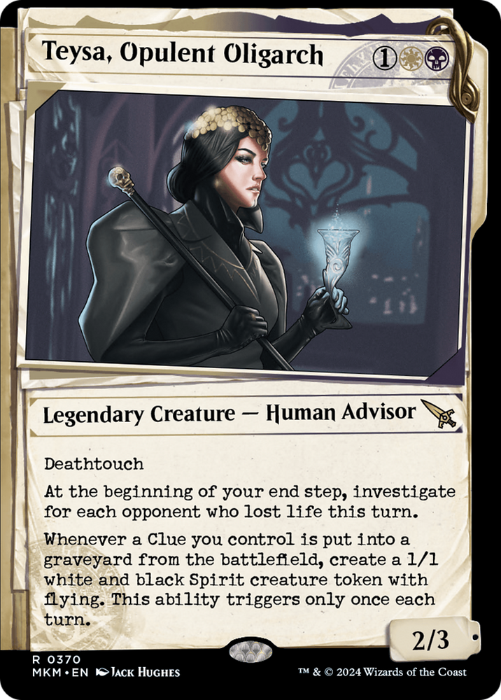 Teysa, Opulent Oligarch (Showcase) (0370) [Murders at Karlov Manor] Magic: The Gathering