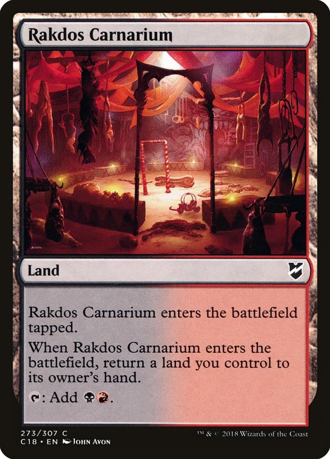 Rakdos Carnarium [Commander 2018] Magic: The Gathering