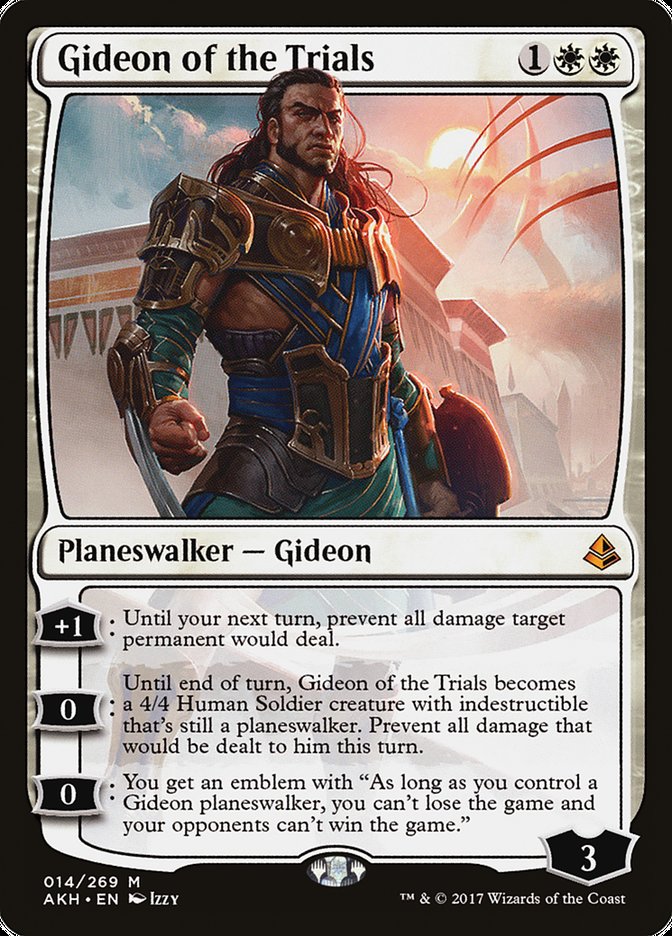 Gideon of the Trials [Amonkhet] Magic: The Gathering