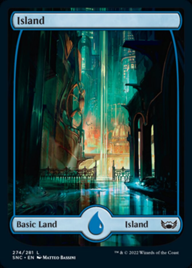 Island (274) [Streets of New Capenna] Magic: The Gathering