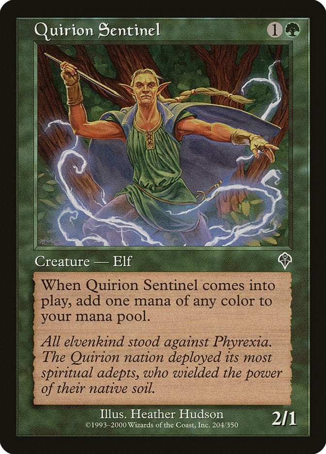 Quirion Sentinel [Invasion] Magic: The Gathering