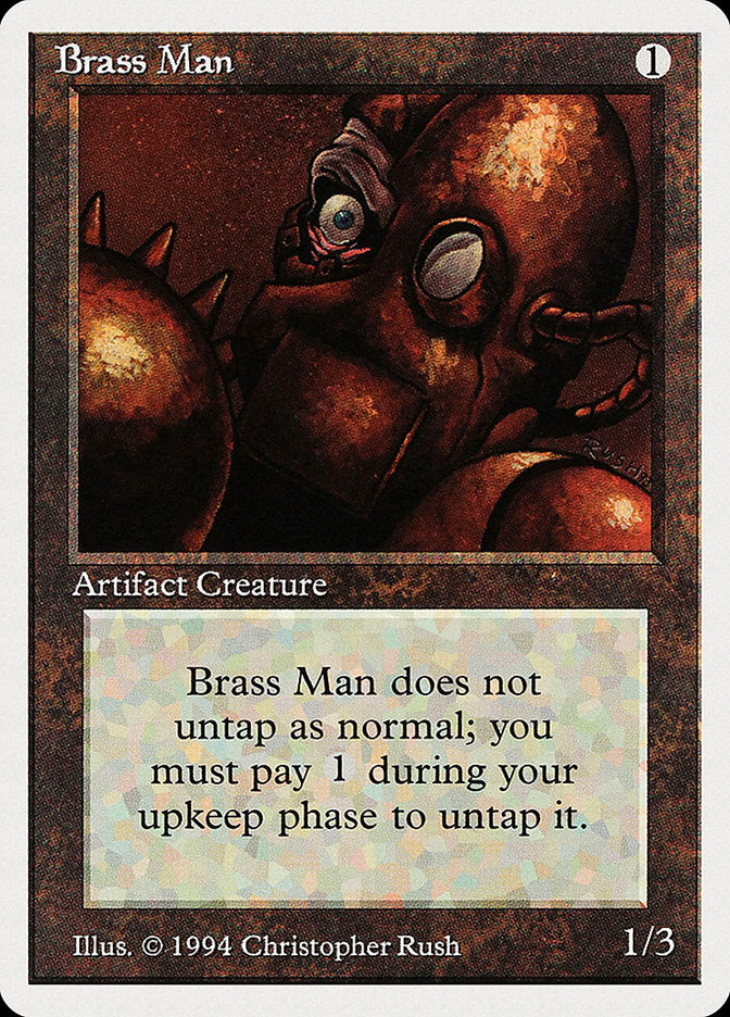 Brass Man [Summer Magic / Edgar] Magic: The Gathering