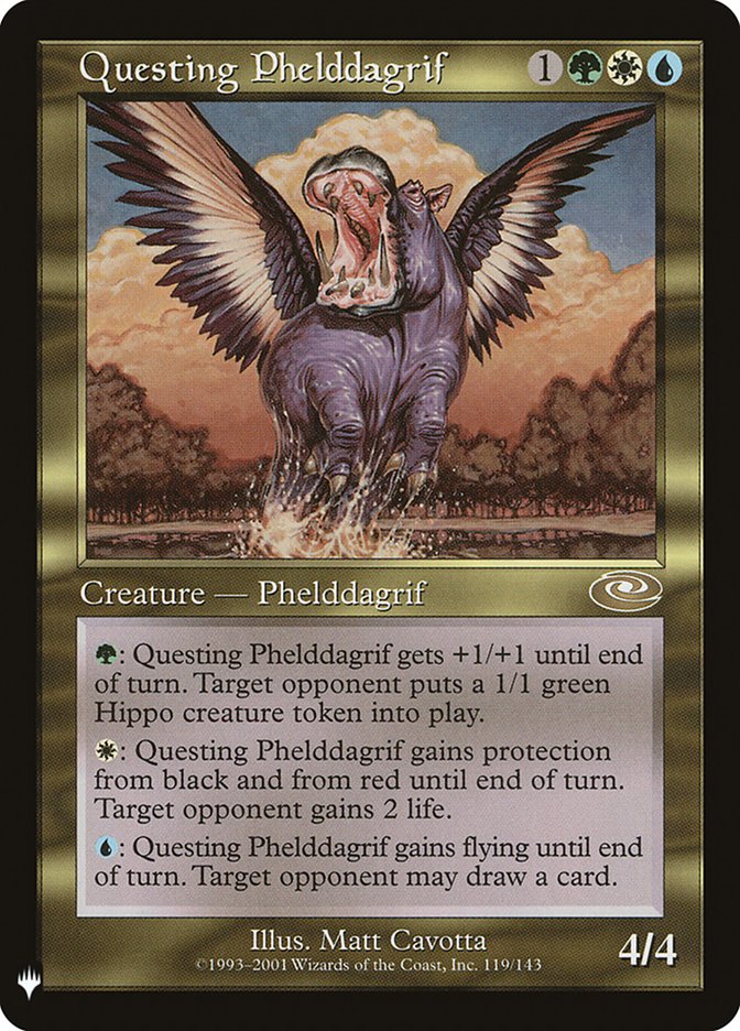 Questing Phelddagrif [Mystery Booster] Magic: The Gathering