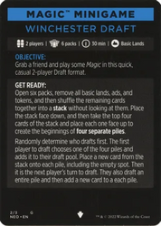 Winchester Draft (Magic Minigame) [Kamigawa: Neon Dynasty Minigame] Magic: The Gathering