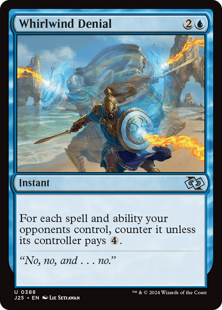 Whirlwind Denial [Foundations Jumpstart] Magic: The Gathering