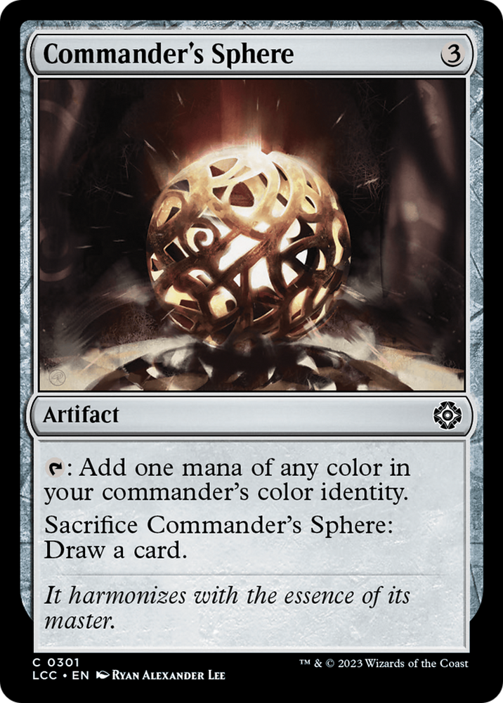 Commander's Sphere [The Lost Caverns of Ixalan Commander] Magic: The Gathering