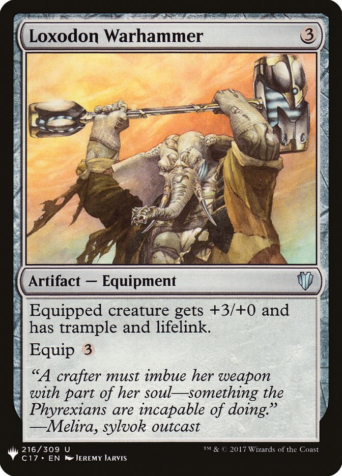 Loxodon Warhammer [Mystery Booster] Magic: The Gathering