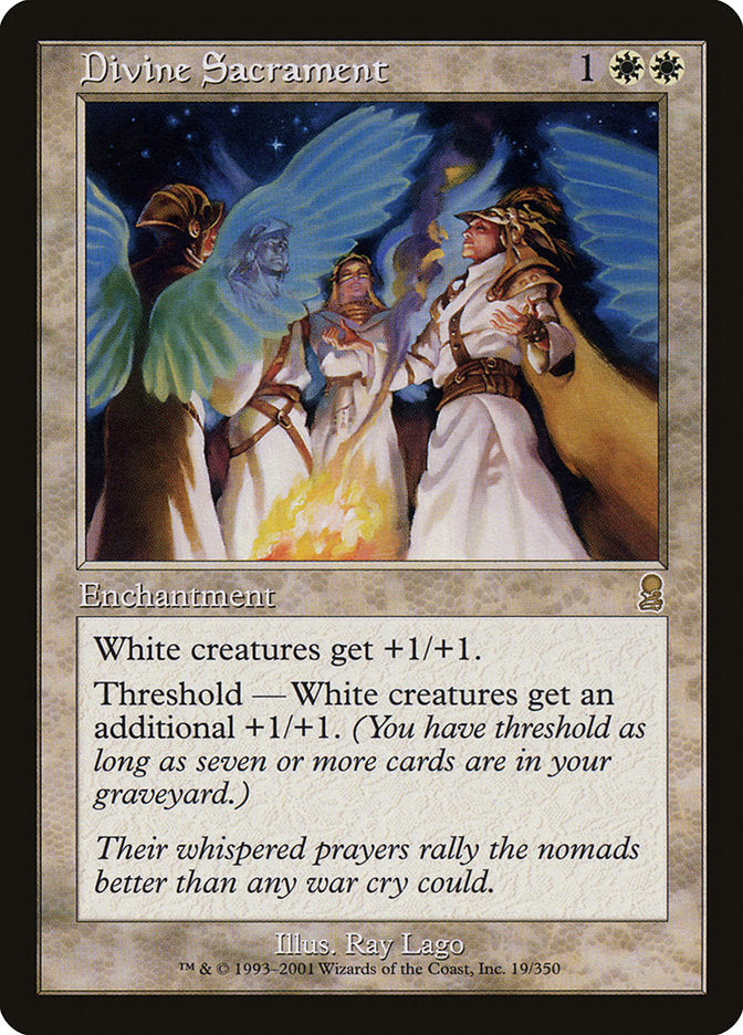 Divine Sacrament [Odyssey] Magic: The Gathering