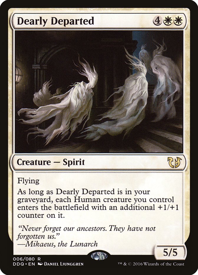 Dearly Departed [Duel Decks: Blessed vs. Cursed] Magic: The Gathering