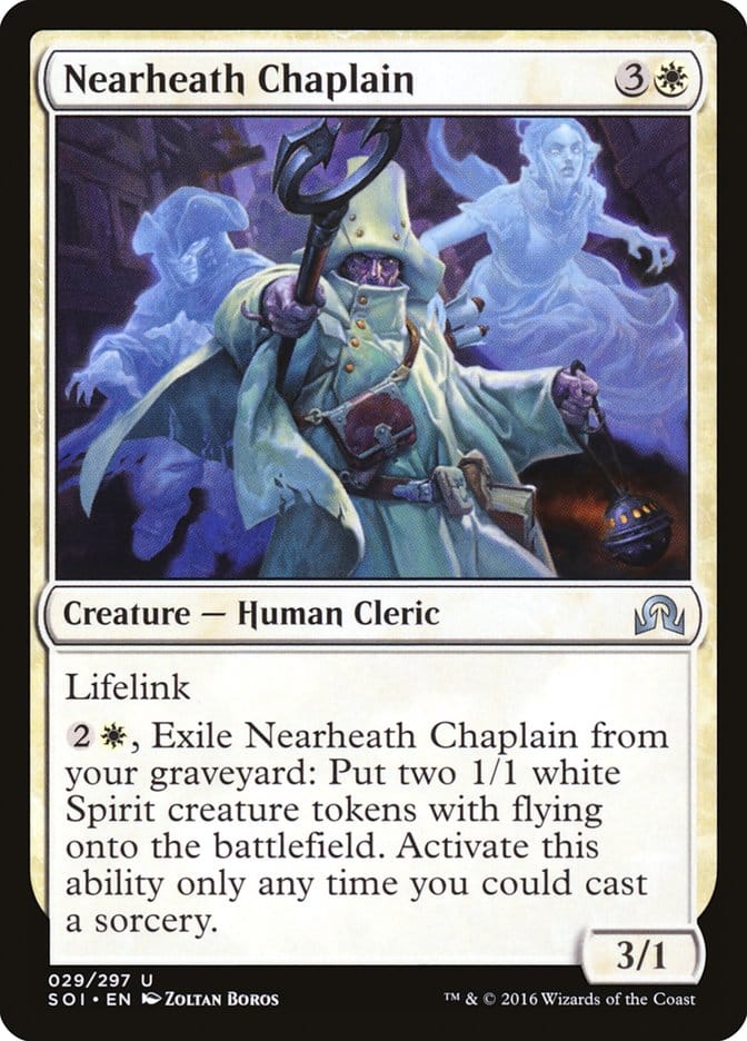 Nearheath Chaplain [Shadows over Innistrad] Magic: The Gathering