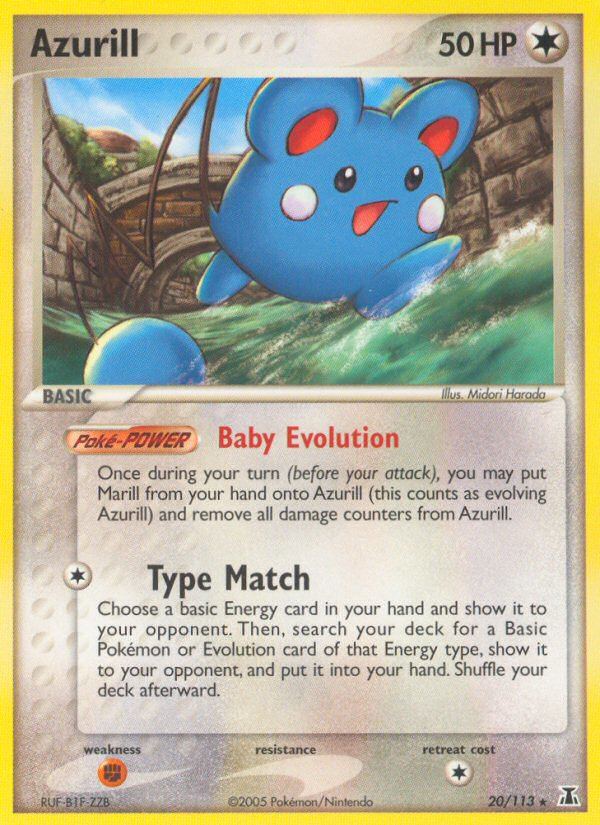 Azurill (20/113) [EX: Delta Species] Pokémon
