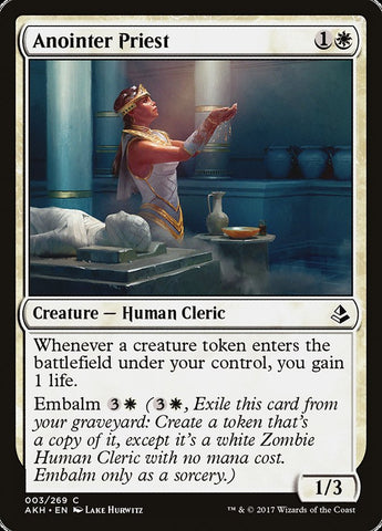 Anointer Priest [Amonkhet] Magic: The Gathering