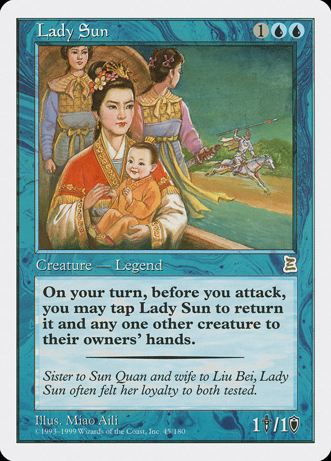 Lady Sun [Portal Three Kingdoms] Magic: The Gathering
