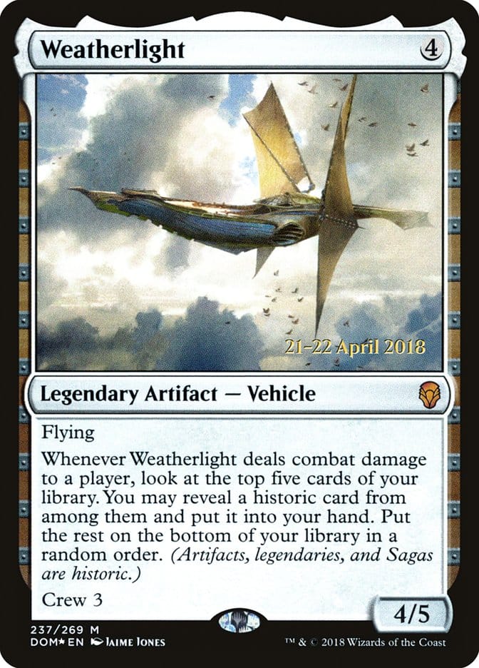Weatherlight [Dominaria Prerelease Promos] Magic: The Gathering